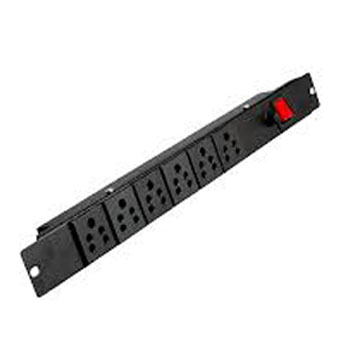 Rack Mount Power Strip 5Amps Horz